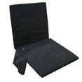 thumbnail image 2 of Black Portable Heated Stadium Seats with Back Support for Sports Events, 2 of 5