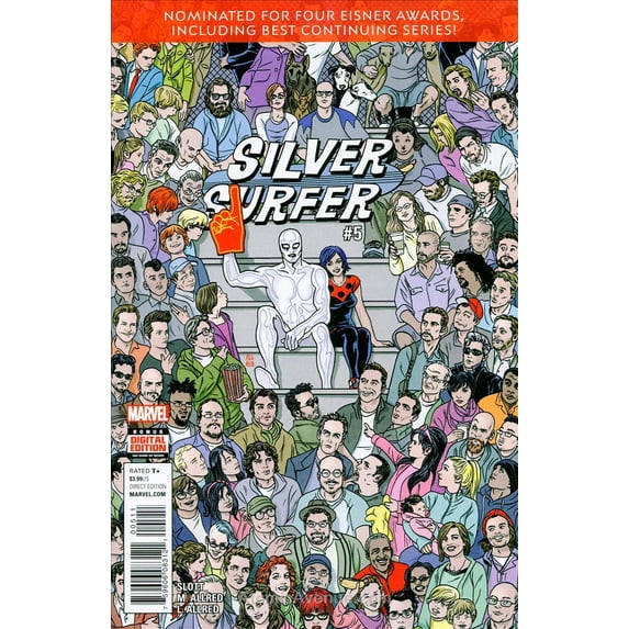 Silver Surfer (7th Series) #5 VF ; Marvel Comic Book