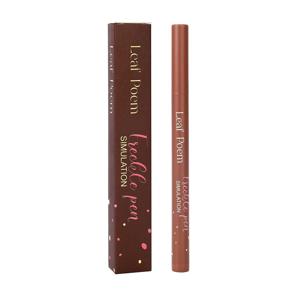 Stylo à Taches De Rousseur Naturel - Réutilisable, Imperméable, Longue Tenue
