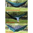 thumbnail image 2 of ruzhgo Ultralight Net Hammock Full Automatic Speed Open Aerial Tent Parachute Cloth 2 Person Hammock No.1, 2 of 6