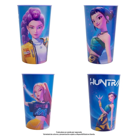 Vaso Prichos Guerreras K-POP Brillante Varios Diseños 1 Pieza