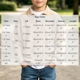 thumbnail image 4 of Falkdiz Boys Long Sleeve Shirts Waffle Outdoor Pullover Button Winter Collar Solid Color Casual Tshirts for Boys,Beige,Size: 13, 4 of 9
