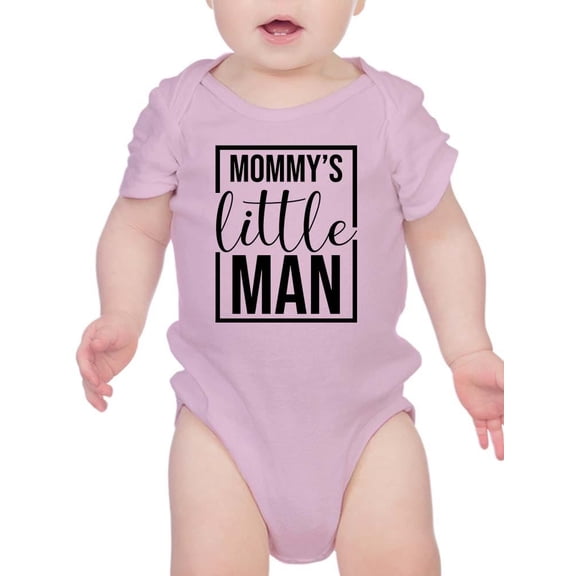 Mommy's Little Man Bodysuit Infant -Smartprints Designs,  12 Months