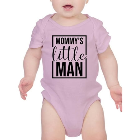 

Mommy s Little Man Bodysuit Infant -Smartprints Designs 18 Months