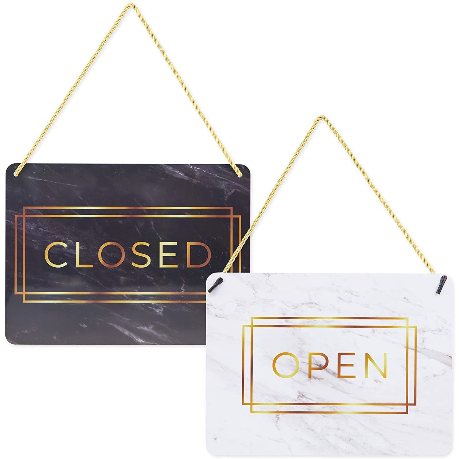 Custom Made to Order Open-Closed Sign Hanging Signs 