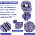 thumbnail image 4 of Kids Winter Hat Scarf Set, Toddler Children Knit Warm Beanie Scarf Set Soft Thermal Cap Neck Warmer Scarf with Pom Balls for 1-5 Years Old, 4 of 7