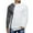 White, variant on Men's Textured Twisted Flower Process Round Neck Thickened Pullover Knitted Sweater, Colorful and Stylish for Casual Events,Navy L