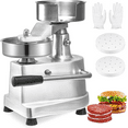 thumbnail image 2 of Commercial Burger Patty Maker,4/5/6inch Hamburger Beef Patty Maker,Heavy Duty Burger Press Machine,Kitchen Meat Forming Processor with 1.4" Deep Tray,500 Pcs Patty Papers for Beef Pork Chicken Pat, 2 of 8