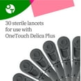 thumbnail image 6 of OneTouch Delica Plus Lancets & OneTouch Verio Test Strips Bundle - Includes 30 Test Strips & 30 Lancets - Fine 30-Gauge - for Diabetes Testing - Diabetic Supplies for Blood Sugar Monitor, 6 of 9