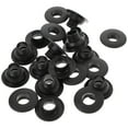 thumbnail image 2 of Shisuyan 10 Set Soccer Table Football Board Bearing Rod Foosball Bushing Table Football Machine Bearing Black, 2 of 8
