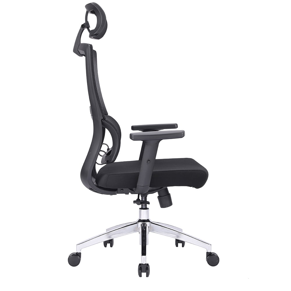 Kepooman Home Office Adjustable Rolling Mesh Computer Chair with High-Back & Lumbar Support, Black Kepooman Home Office Adjustable Rolling Mesh Computer Chair with High-Back & Lumbar Support, Black