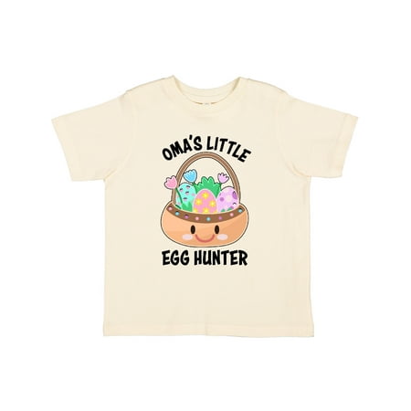 

Inktastic Omas Little Egg Hunter Gift Toddler Boy or Toddler Girl T-Shirt