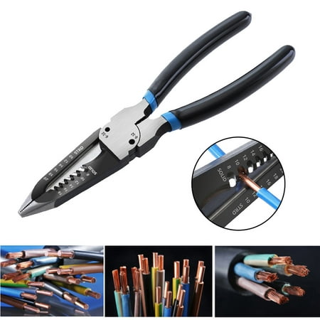 

VeliToy 8-Inch Wire Stripping Breaking Pliers Special Needle Nose Cut for Electrician