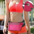 thumbnail image 3 of Sac Multifonctionnel pour Course, Cyclisme et Aventures en Plein Air Rose Rouge Sac de Taille Sportif, 3 of 8