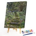 thumbnail image 2 of Wdftyju Camino del bosque Pintura al óleo por números Cuadro sin marco pintado a mano Adorno para el hogar Wdftyju 6hh1lv3qg9hx5fw7, 2 of 9