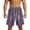Purple, variant on Hurxie Mens Hiking Shorts Quick Dry Lightweight 3 Zipper Pockets Summer Workout Gym Athletic Running Shorts Men Khaki,4XL
