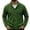 Army Green, variant on Cardigan for Men, Shawl Collar Cable Knit Button Front, Casual Long Sleeve Sweater for Men, L