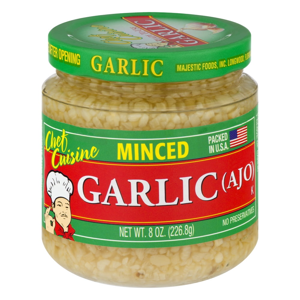 Chef Cuisine Minced Garlic, 8.0 OZ