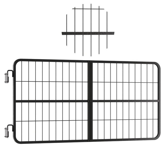 Heavy Duty Horse Stall Gate, 48'' x 24''Stall gates for horses, Essential Horse Stall Accessories, Durable Farm Gate Fits Standard Barn Doorways