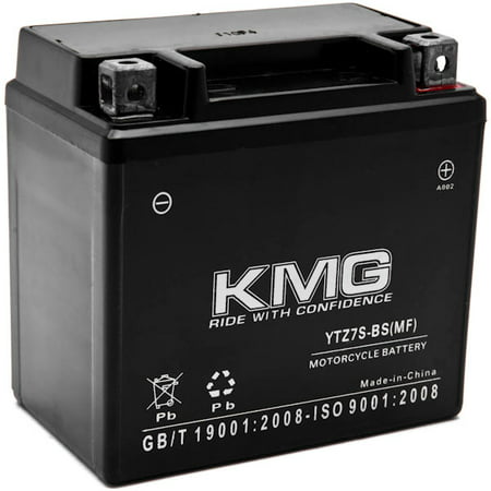 KMG YTZ7S Battery For Honda 150 PCX150 2013-2014 Sealed Maintenace Free 12V Battery High Performance SMF OEM Replacement Maintenance Free Powersport Motorcycle ATV Scooter Snowmobile Watercraft (Best Honda Motorcycle Ever Made)