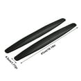 thumbnail image 3 of Xecvkr Car Body Protection Strip Carbon Fiber Texture Front Rear Collision Guard Anti-Scratch Adhesive Tape Decoration Universal 41.5x4.5mm 1 Pack, 3 of 9