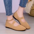 thumbnail image 7 of ibiyuan Orthopedic Walking Shoes for Women Arch Support Women's Walking Shoes Knit Upper Embroidery Platform Non- Womens Sneakers Casual Hands-Free Mary Jane Shoes Women Sock Shoe, 7 of 7