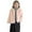 Pink, variant on Girls Faux-Fur Coats Casual Loose Open Front Coat Long Sleeve Shaggy Jackets Kids Winter Warm Fluffy Outerwear