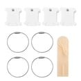 thumbnail image 1 of CrossStitch Embroidery Thread Management Tool Plastic Floss Bobbin Set, 1 of 8