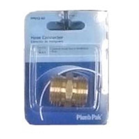 UPC: 0046224850526 | Plumb Pak PP850-52 Garden Hose Adapters Brass  3/4  x 3/4