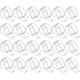 thumbnail image 1 of 24pcs Plastic Tablecloth Clips, Clear Tablecloth Clips Holder Clips, 1 of 5