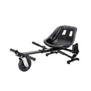 HoverTech Hovercart 1 Seater Go-Kart - Black