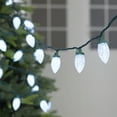 Holiday Time 400Count Cool White DiamondCut C9 LED Christmas Lights