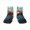 2 Black-2, variant on Rateoe Colorful Underwater Sea Turtle Pattern Quarter Crew Socks,Toe Seamed Ankle Socks,Cotton Cushioned Breathable Athletic Crew Sports Socks