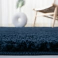 thumbnail image 4 of SAFAVIEH August Yasim Solid Shag Area Rug, Navy, 10' x 14', 4 of 8