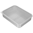 TUIBELYN Stainless Steel Food Storage Container with Lid for Fridge