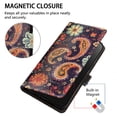 thumbnail image 5 of Colorful Painted Wallet Phone Case for Samsung Galaxy S25 Edge 5G 6.7" , PU Leather Flip Folio Cover With Card Slots, Magnetic Closure, Kickstand, Shockproof Protective Phone Case,Jellyfish, 5 of 10