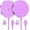 Purple, variant on 15W Fast Magnetic Wireless Charger 2 Pack, Compatible with iPhone 17/16/15/14/13/12 Series & AirPods, Strong Magnet Charging Pad with USB-C Cable