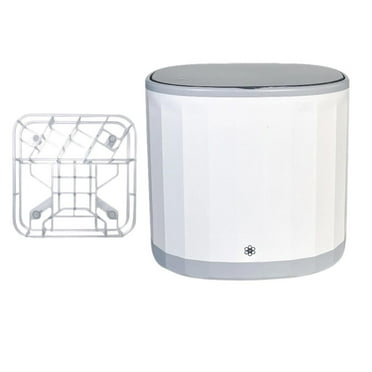 hejhncii Portable USB Rechargeable Mini Dishwasher Practical Cup Cleaner with Cup Holder