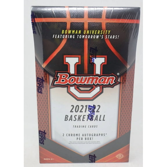 2021/22 Bowman University Basketball Box (Hobby) (24/4)