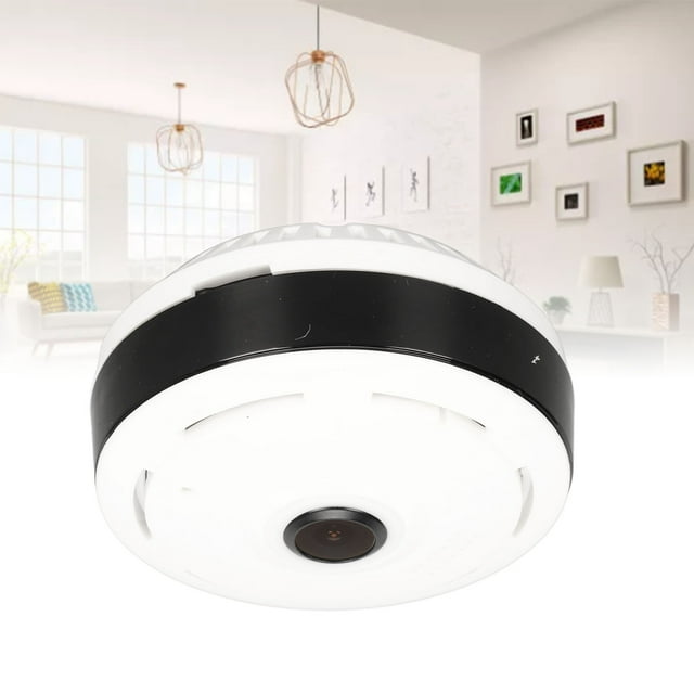 Cámara De Seguridad Ojo De , 1/4 Pulgadas HD CMOS Detección De Movimiento Inalámbrica Imagen Clara Audio Bidireccional Memoria 64G Cámara Panorámica De 360 grados
