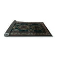 thumbnail image 2 of Ahgly Company Indoor Rectangle Persian Light Blue Traditional Area Rugs, 8' x 10', 2 of 4
