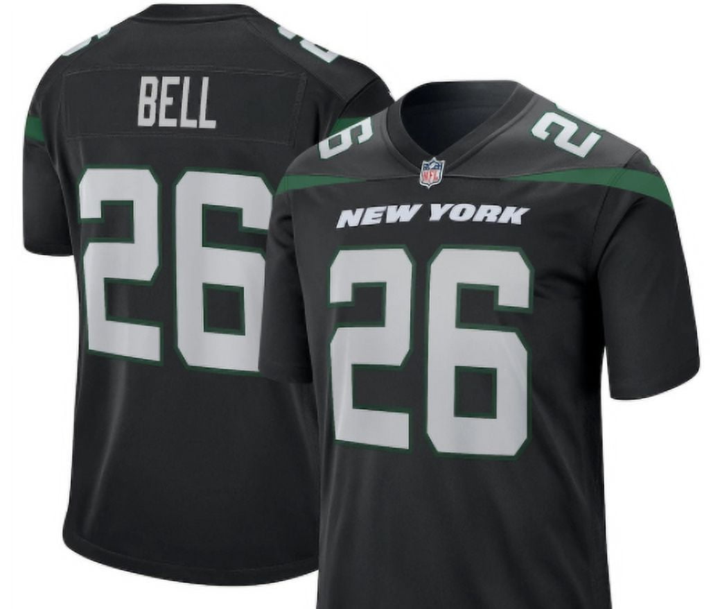 Men's Jets ADAMS 33# BELL 26# DARNOLD 14# Sport football Replica