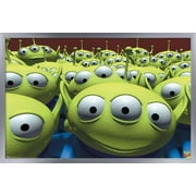Disney Pixar Toy Story - Aliens Wall Poster, 14.725" x 22.375", Framed