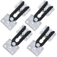 thumbnail image 1 of Sectional Couch Connector, 4 Pcs Metal Sofa Joint Snap Alligator Style Sectional Couch Connector, 1 of 3