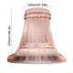 thumbnail image 3 of Mosquitera Tipo Domo para Techo Smj251216004 | Malla de Poliéster Encriptada Plegable | Dosel de Cama con Volantes Estilo Princesa | Protección Contra Insectos para Camas Queen, Dobles E Individuales, 3 of 6