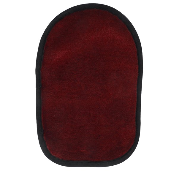 ULTNICE Dark Red Faux Sheepskin Car Washing Glove by for Daily Use