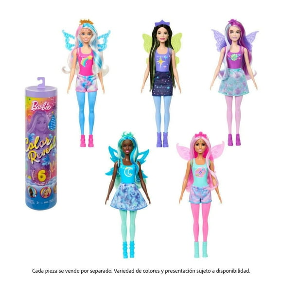 Muñeca Barbie Color Reveal Galaxia Arcoíris