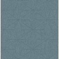 Decorline Bernice Teal Diamond Geometric Wallpaper