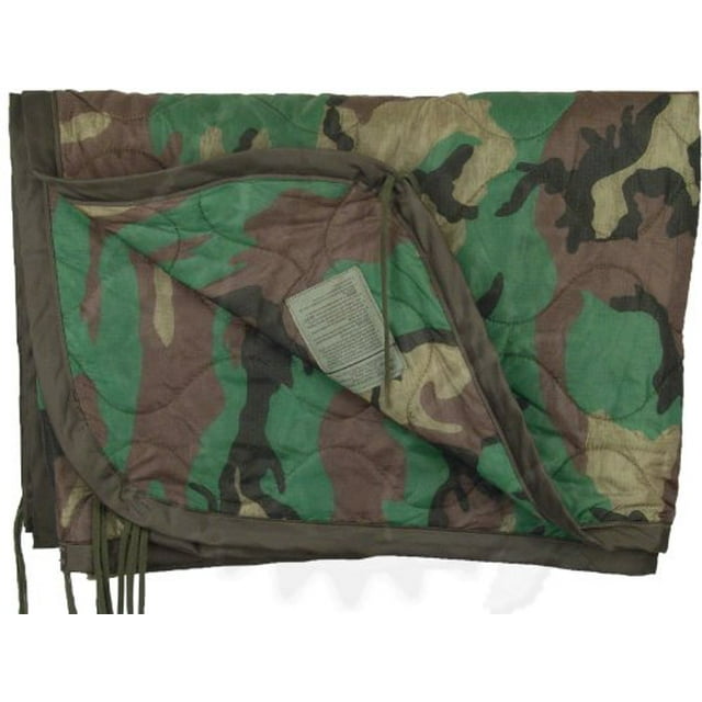 Poncho Liner Woodland Camo Previously Issued