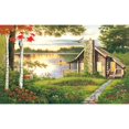 thumbnail image 1 of Drill Diamond Painting (DF2976) 5D DIY Kits de bordado de punto de cruz completo (Home05) 40x50cm FLhrweasw Nuevo, 1 of 1